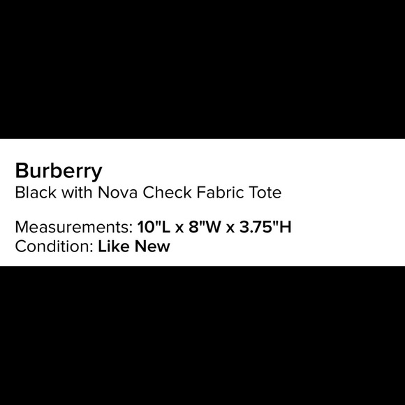 Burberry tote - Picture 8 of 8